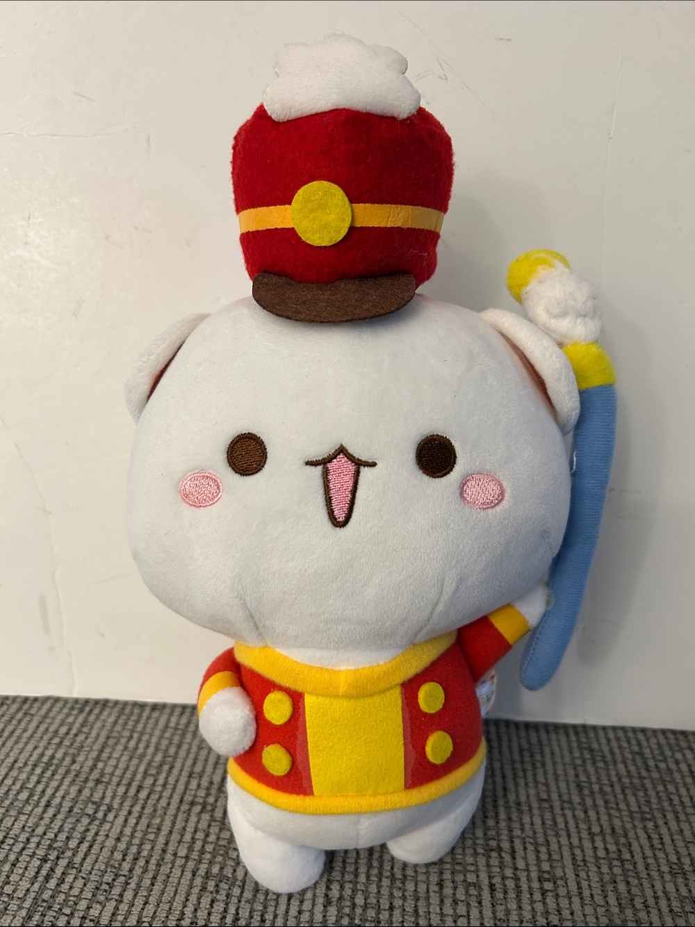 Peach and Goma cat plushie Marching Band Outfit bubu Dudu kawaii cat collectible